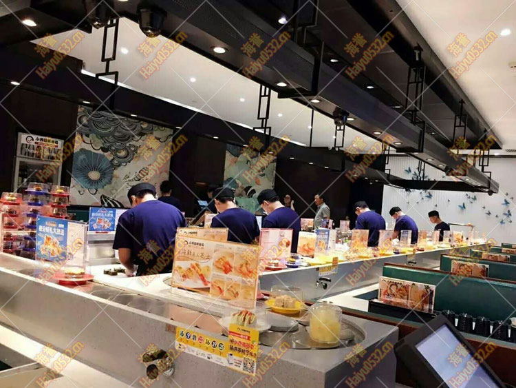 上海回转寿司设备营业效果图5
